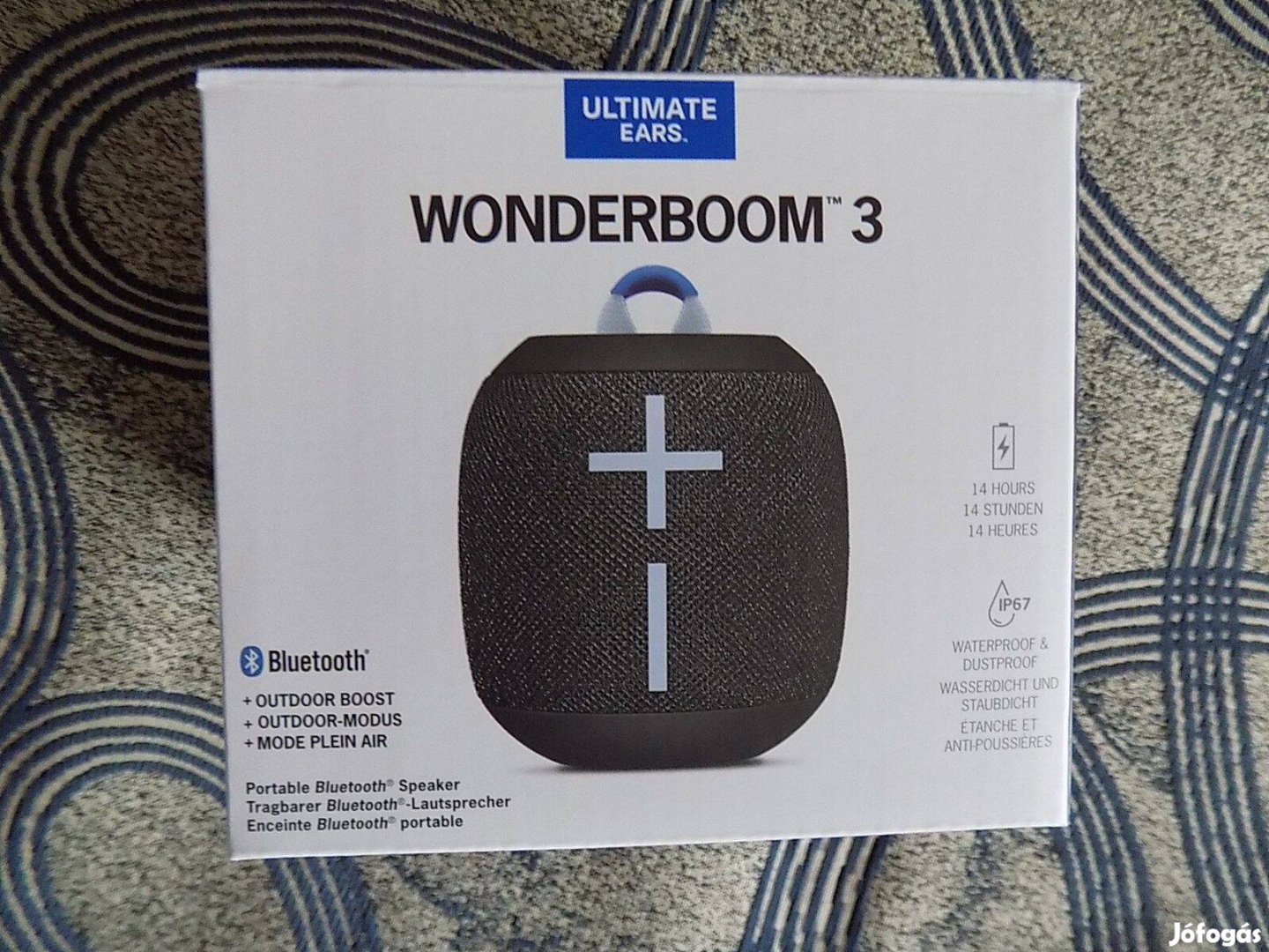 Vadonatúj Ultimate Ears Wonderboom 3 Bluetooth hangszóró