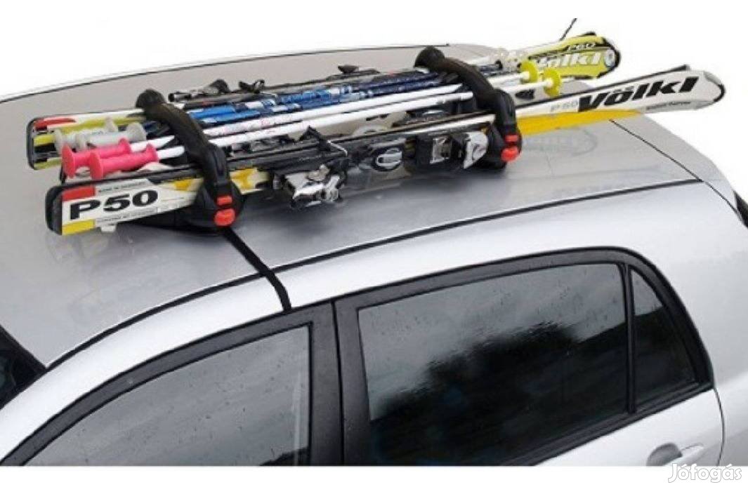 Vadonatúj!!! Féláron!!! Shuttle mágneses 2 pár síléc tartó szállító