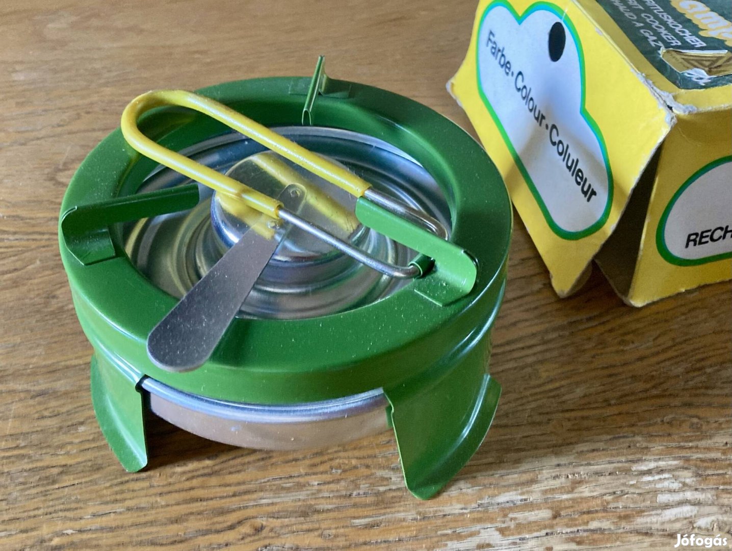 Vadonatúj, mini kemping forraló