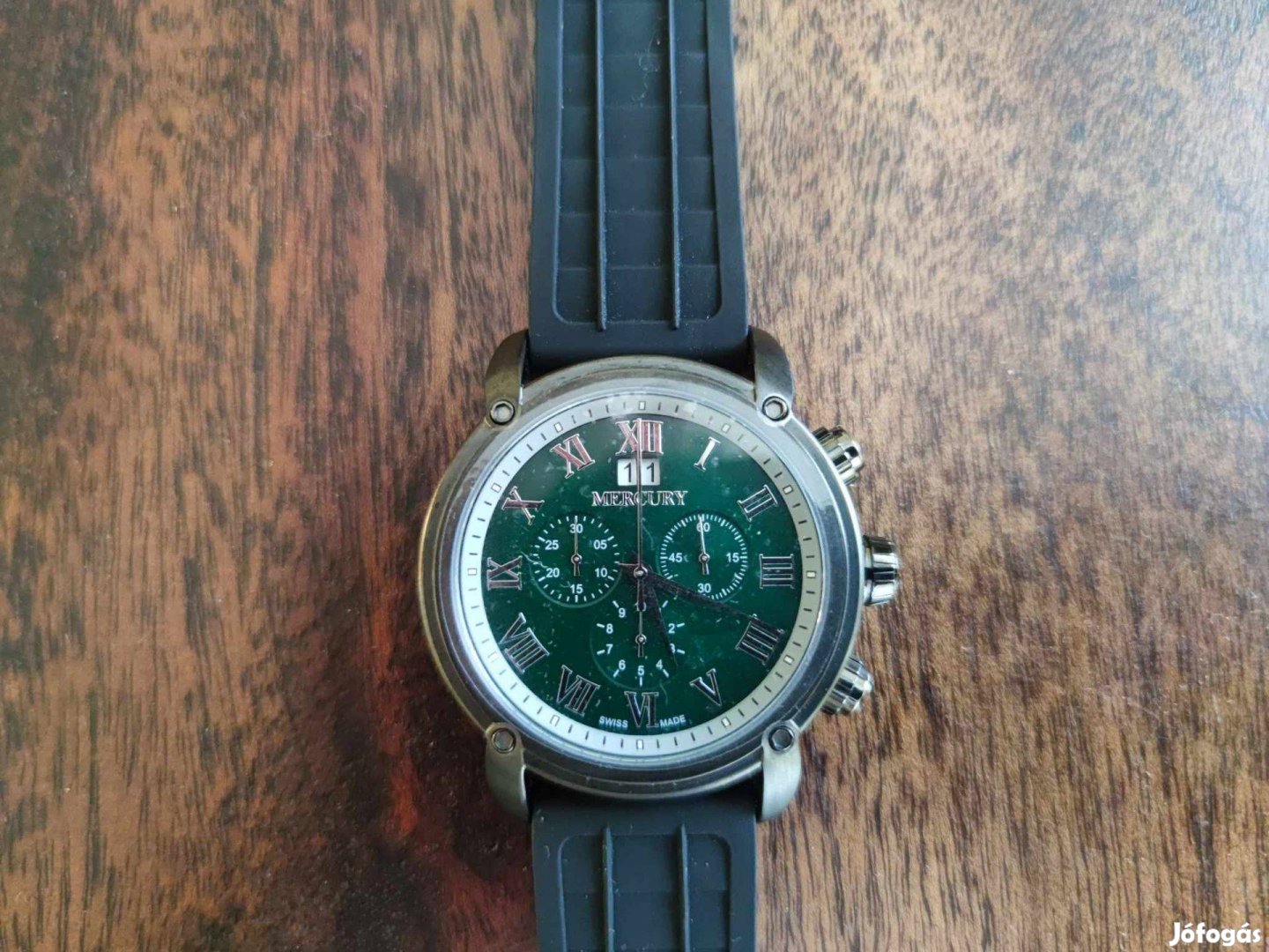 Vadonatúj, svájci gyártású Mercury Chronograph óra