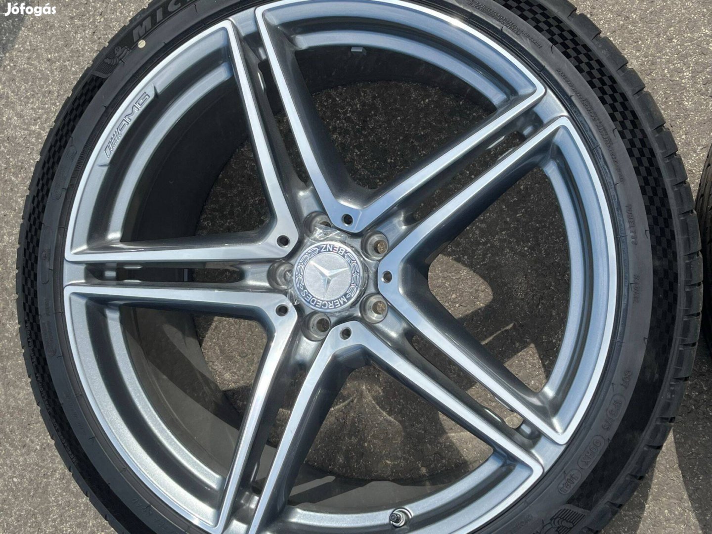 Vadonatúj eredeti gyári AMG 21 colos Mercedes S felnik új Michelin gum