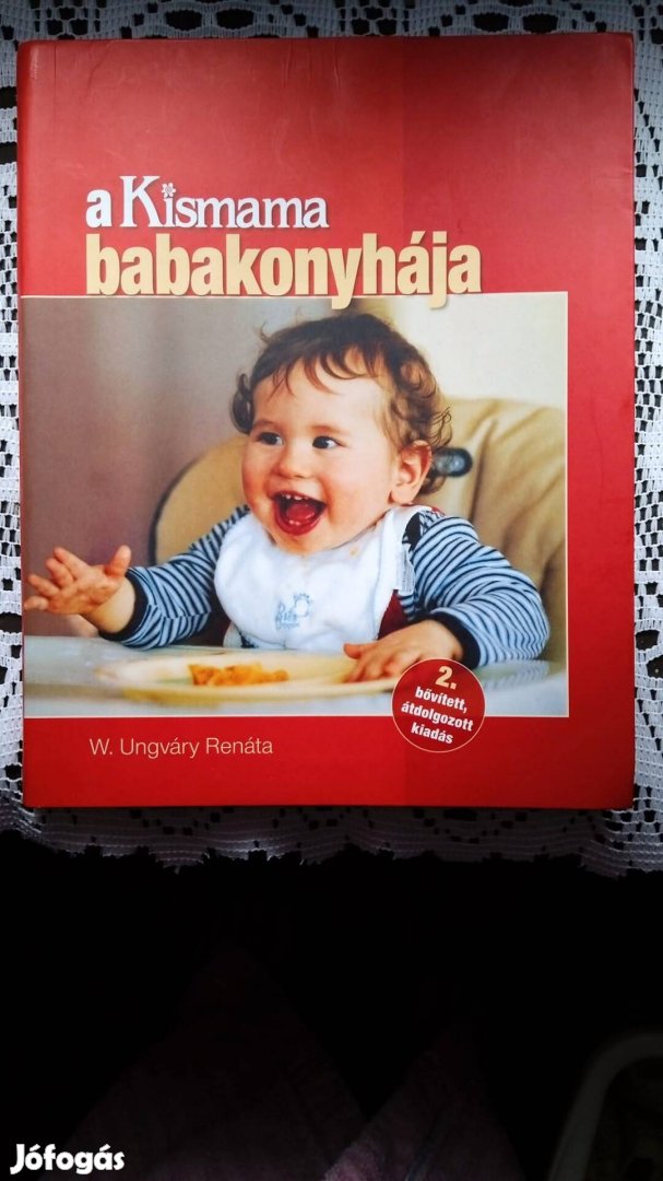 Vadonatúj keményfedelű gaszto könyv kismamáknak