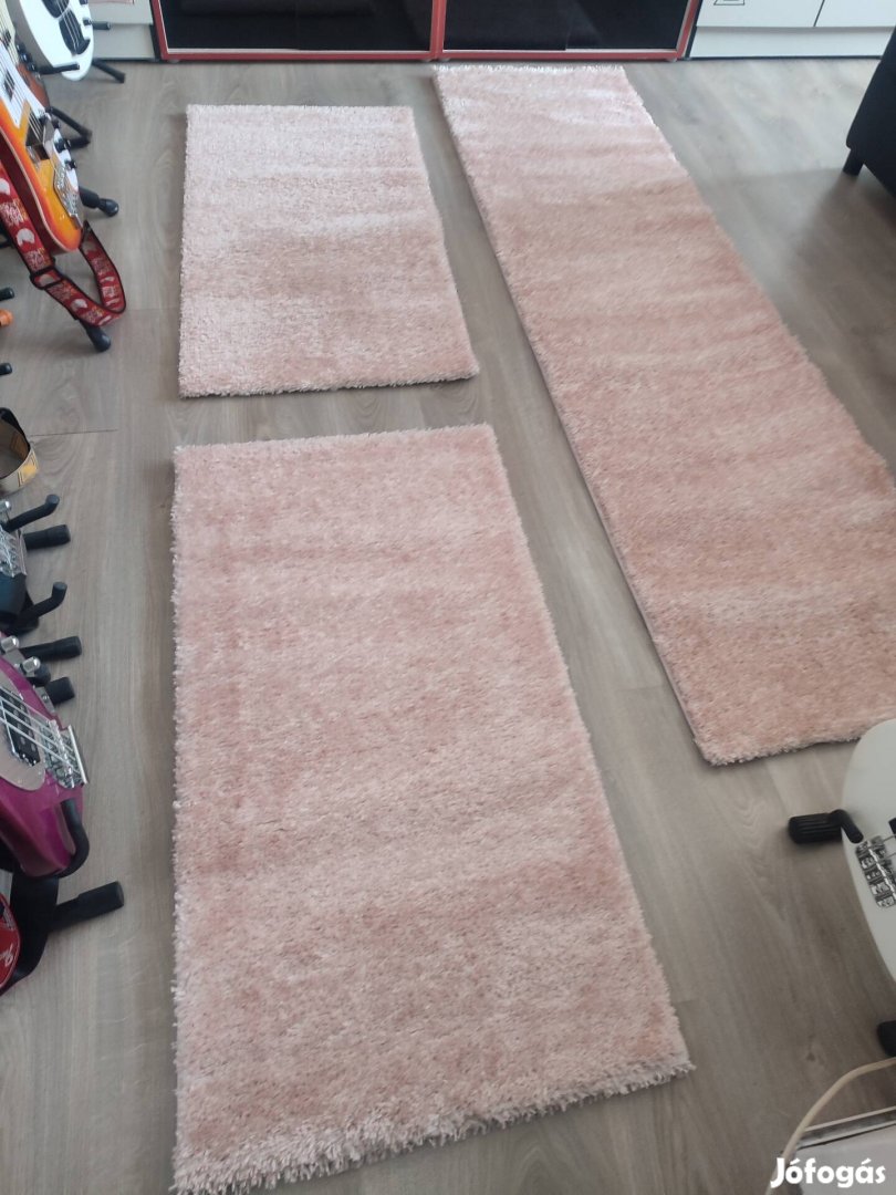 Vadonatúj shaggy szőnyeg szett eladó
