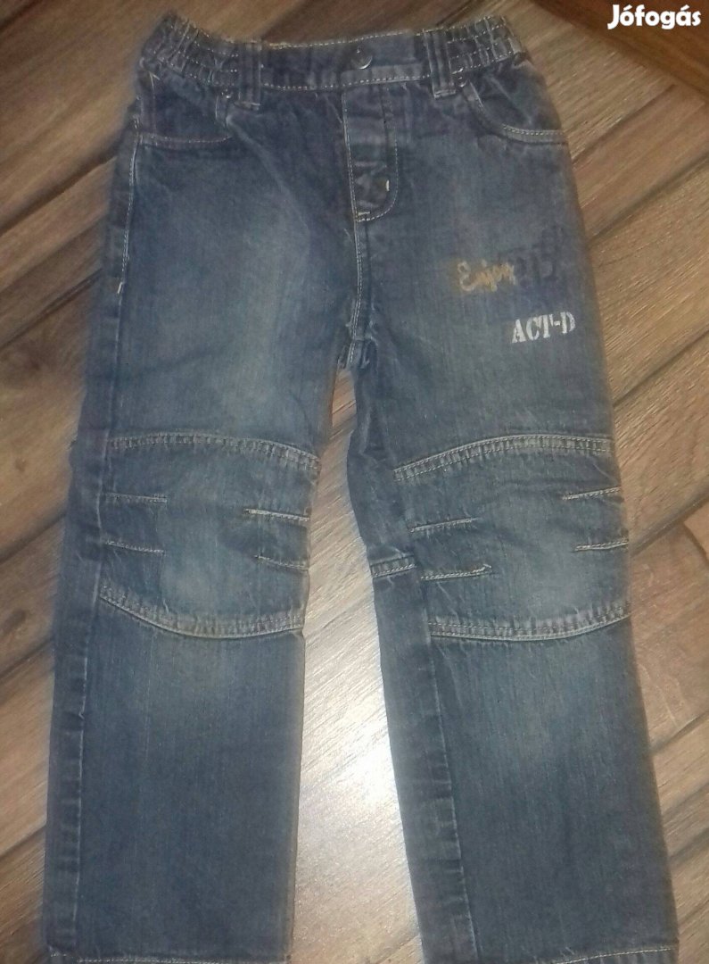 Vagány feliratos farmernadrág, Kik, 122-128