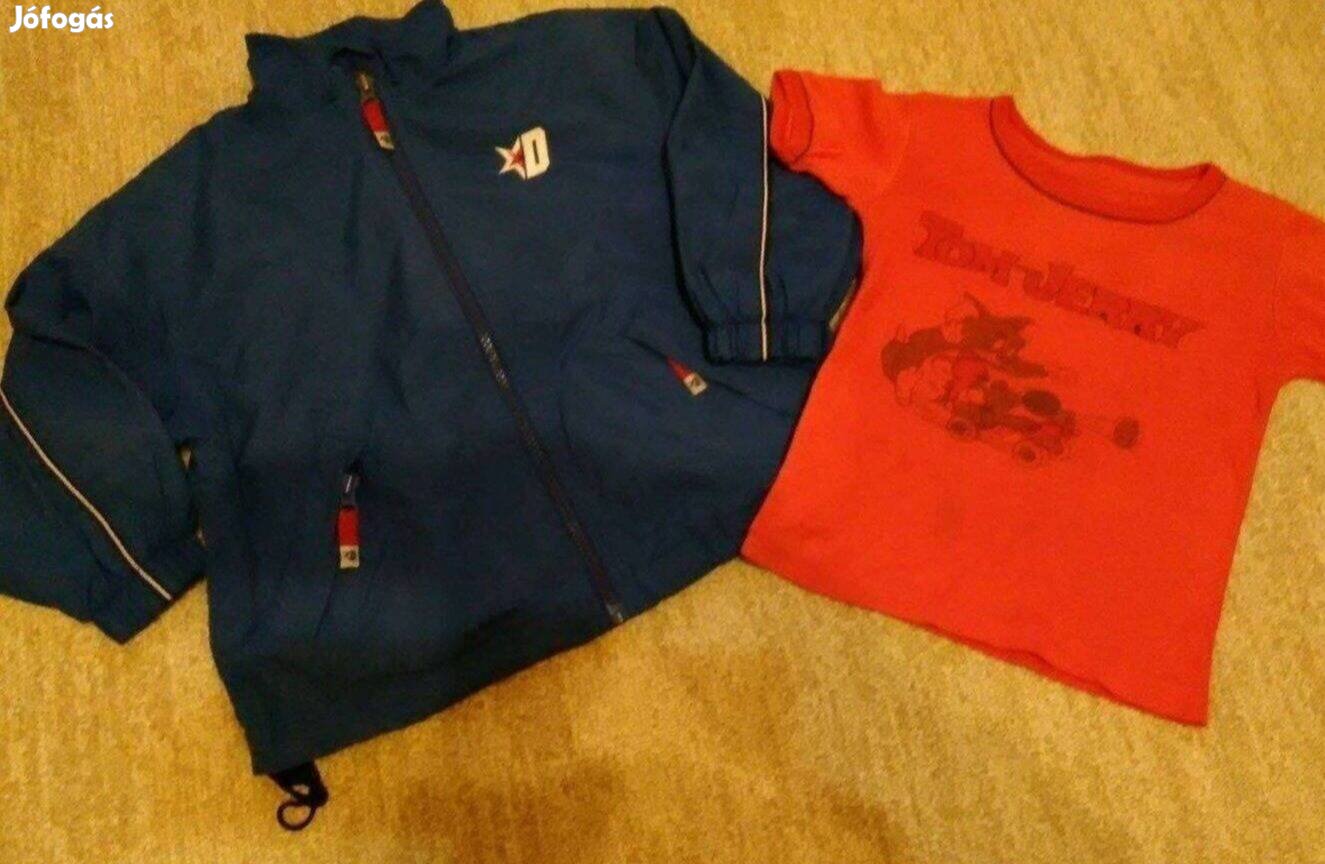 Vagány kisfiú széldzseki 92 98 megkímélten