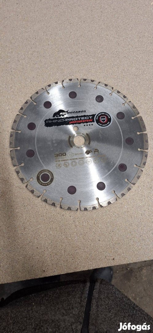 Vágó korong gyémánt tárcsa 300 mm