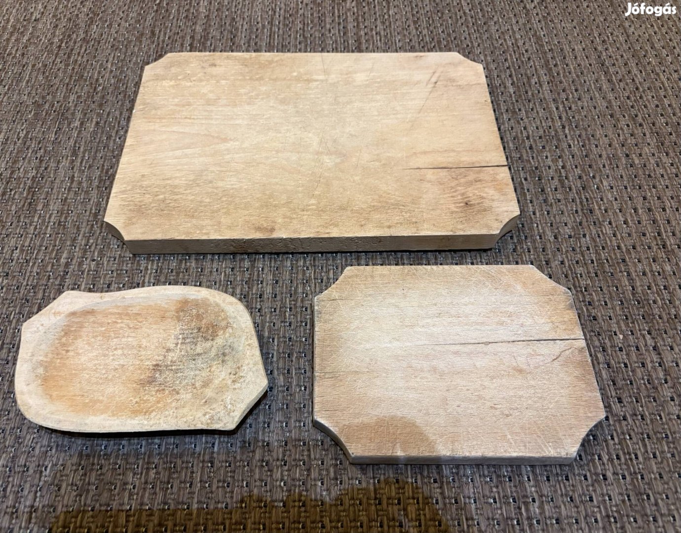 Vágódeszkák fából 3db
