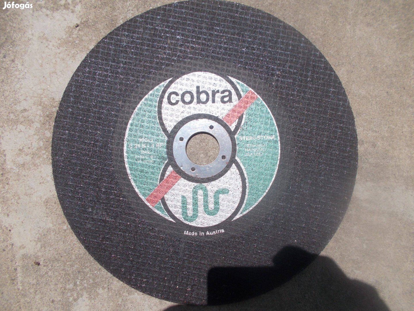 Vágókorong 300x3,0x 32 mm-er, kőre, Osztrák