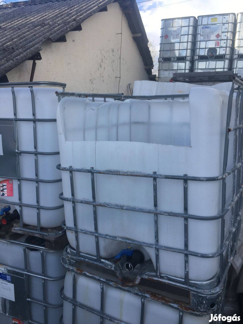Vágott IBC tartály