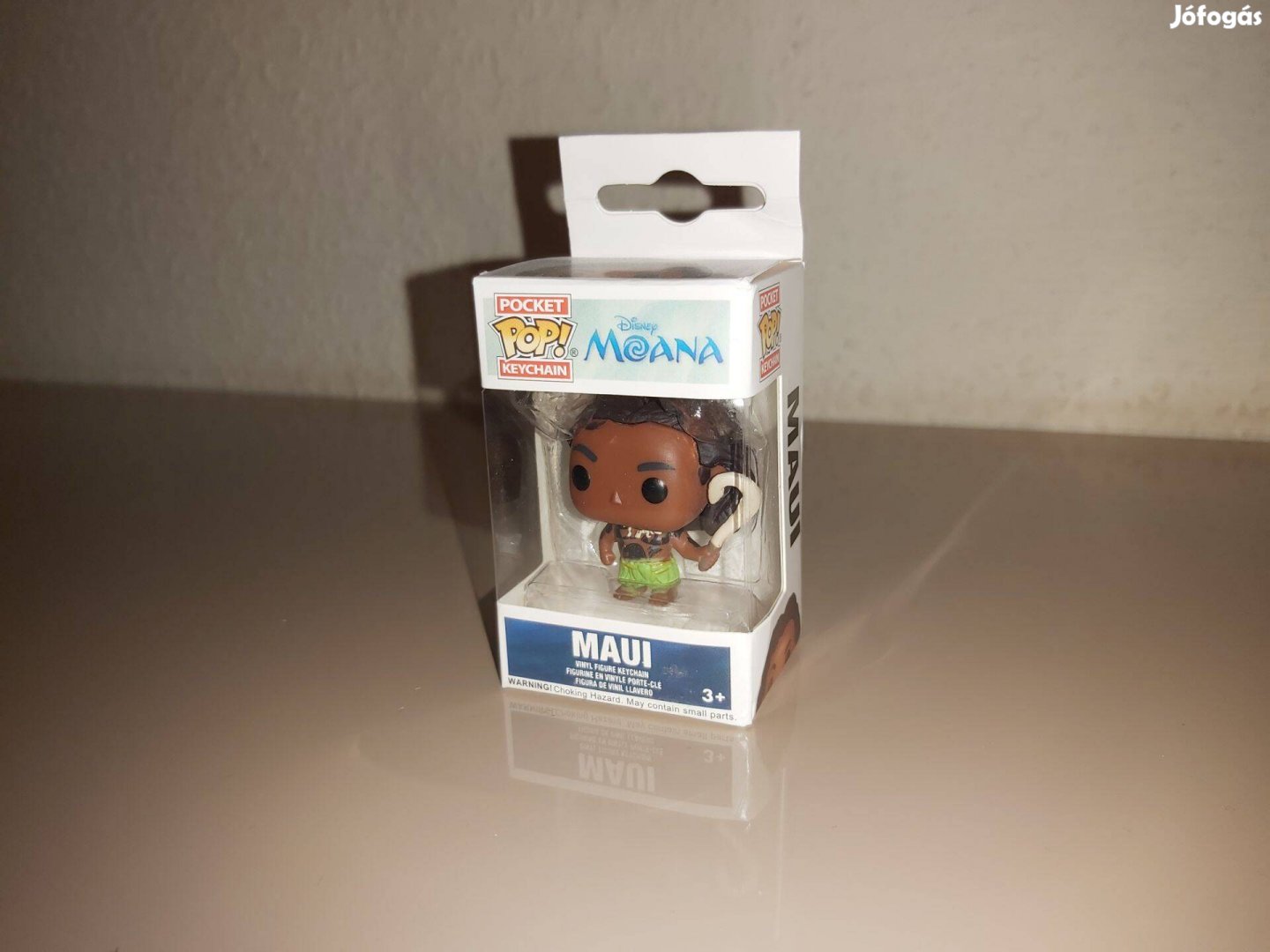 Vaiana Moana Maui kulcstartó Funko POP dobozzal Új készleten számlával