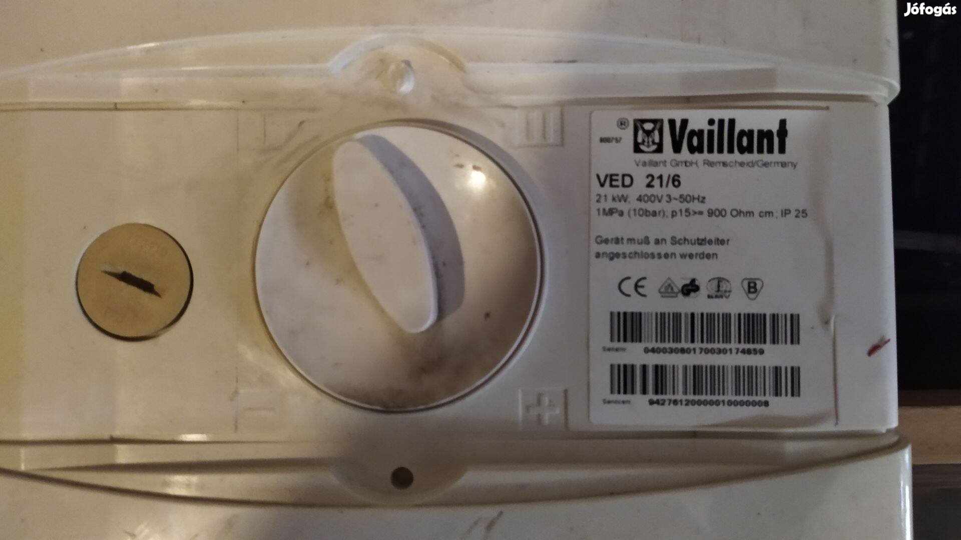 Vaillant átfolyos vizmelegitő
