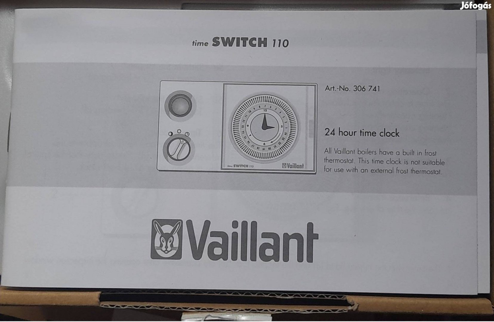 Vaillant timeswitch 110