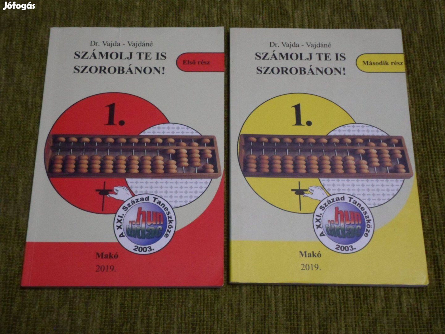 Vajda - Vajdáné Számolj te is szorobánon! I. első és