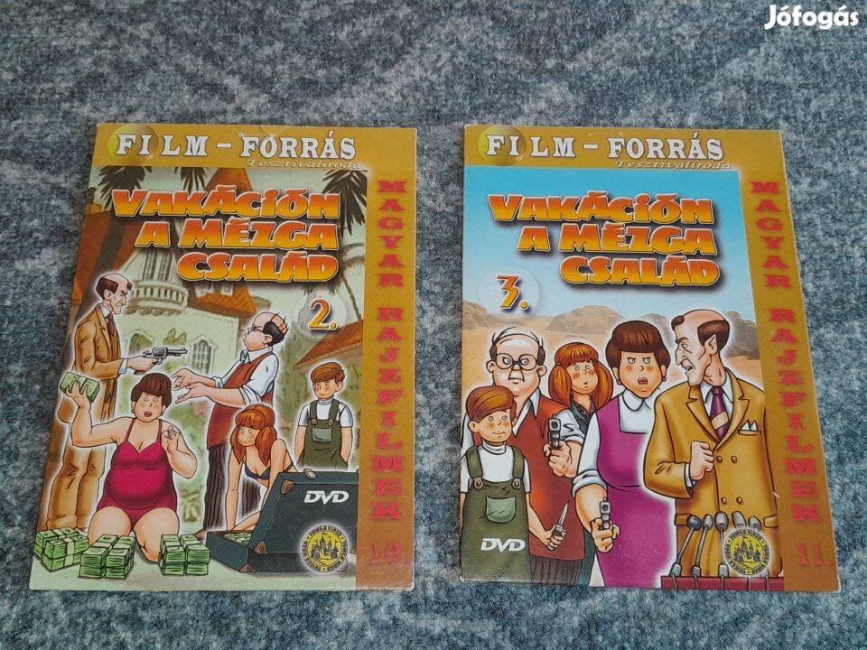 Vakáción a Mézga család 2 3 DVD (1980)