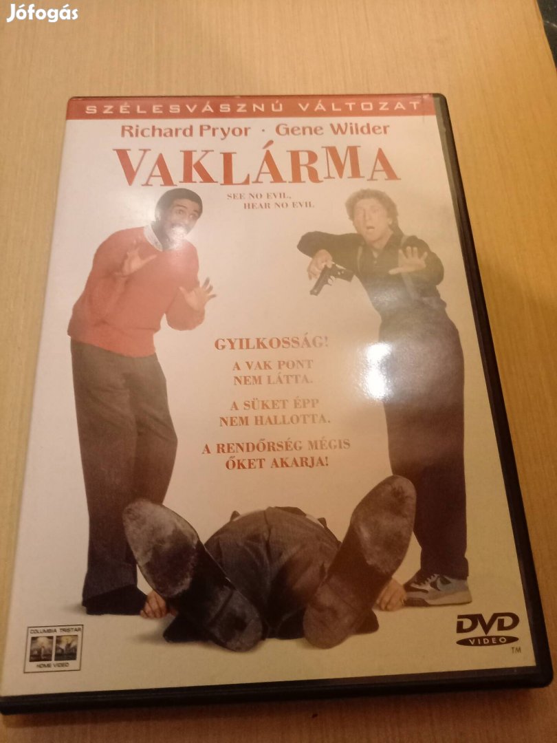 Vaklárma - vígjátél dvd - Gene Wilder