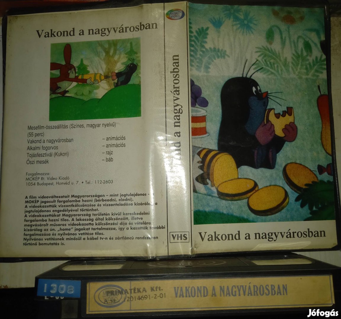 Vakond a városban - mokép rajzfilm - nagytok