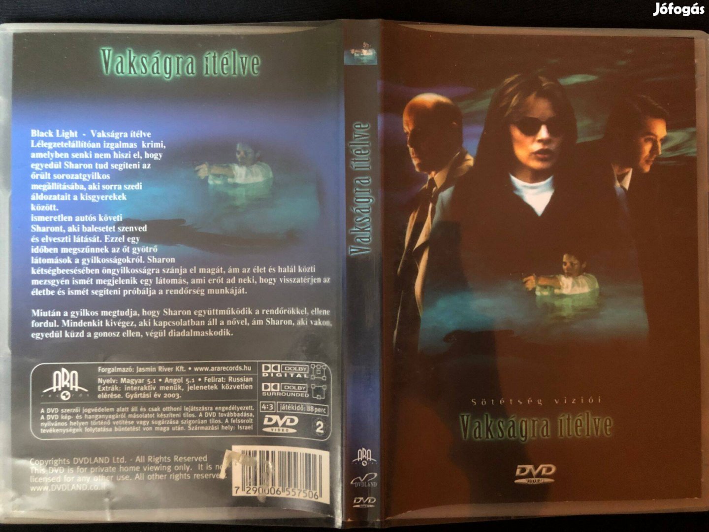 Vakságra ítélve DVD (karcmentes, Michael Ironside, Tahnee Welch)