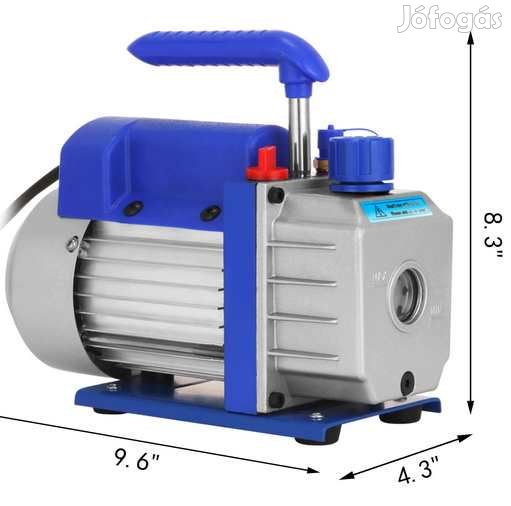 Vákuum Szivattyú 1 HP 750W 10CFM (4423)