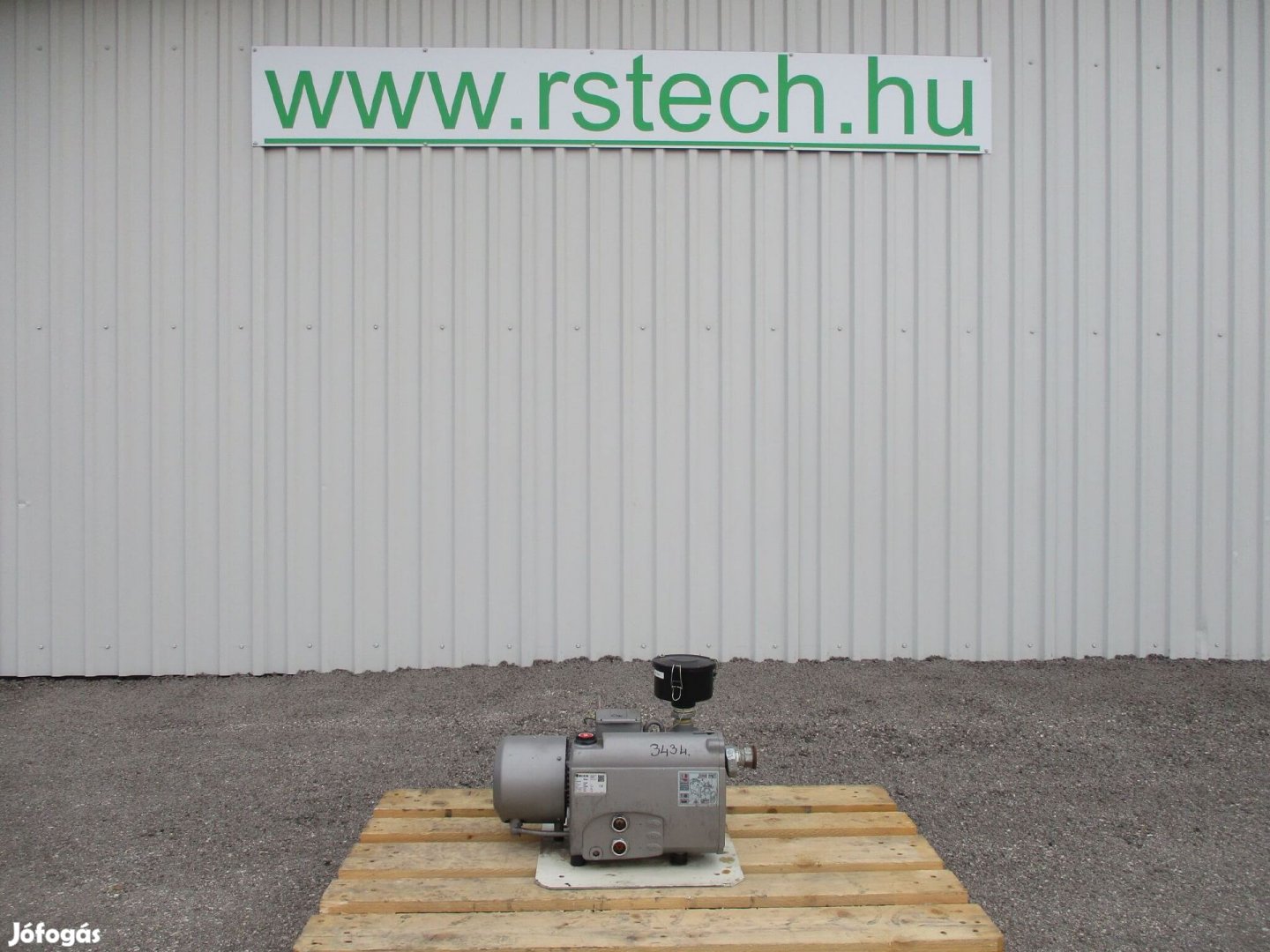 Vákuumpumpa BECKER 41m3h vákuumszivattyú 3434