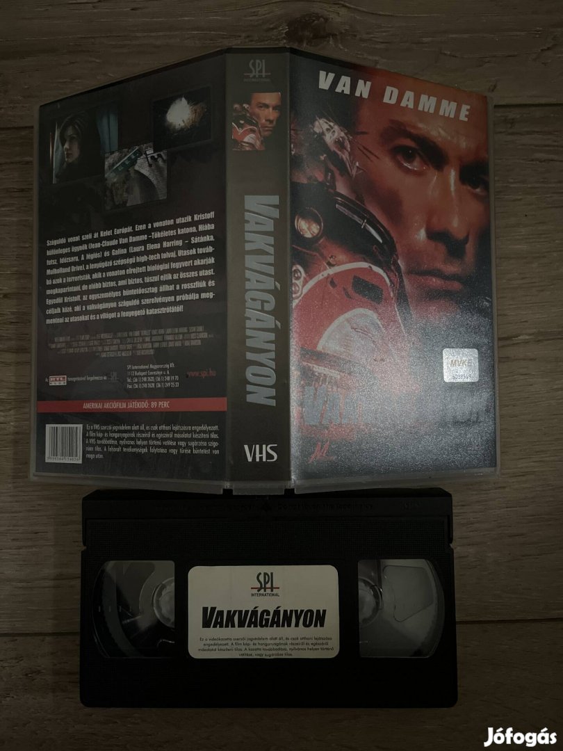 Vakvágányon vhs 