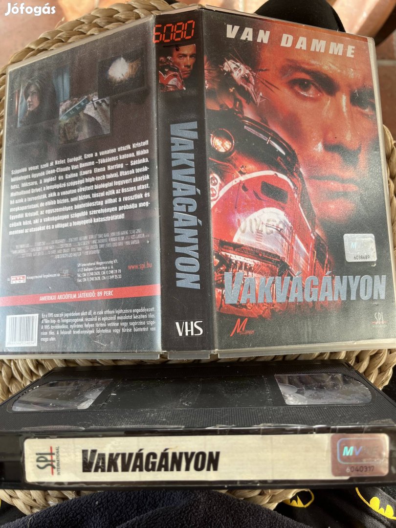 Vakvágányon vhs.  