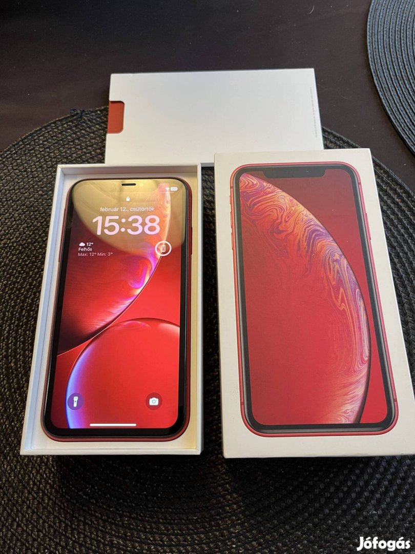 Valentin nap Apple iphone XR piros független Product RED