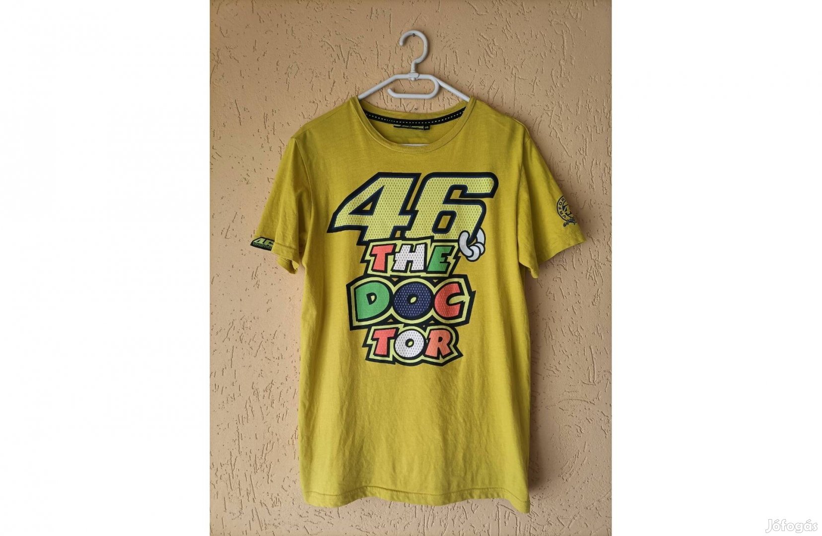 Valentino Rossi, VR46, "The Doctor" póló. S