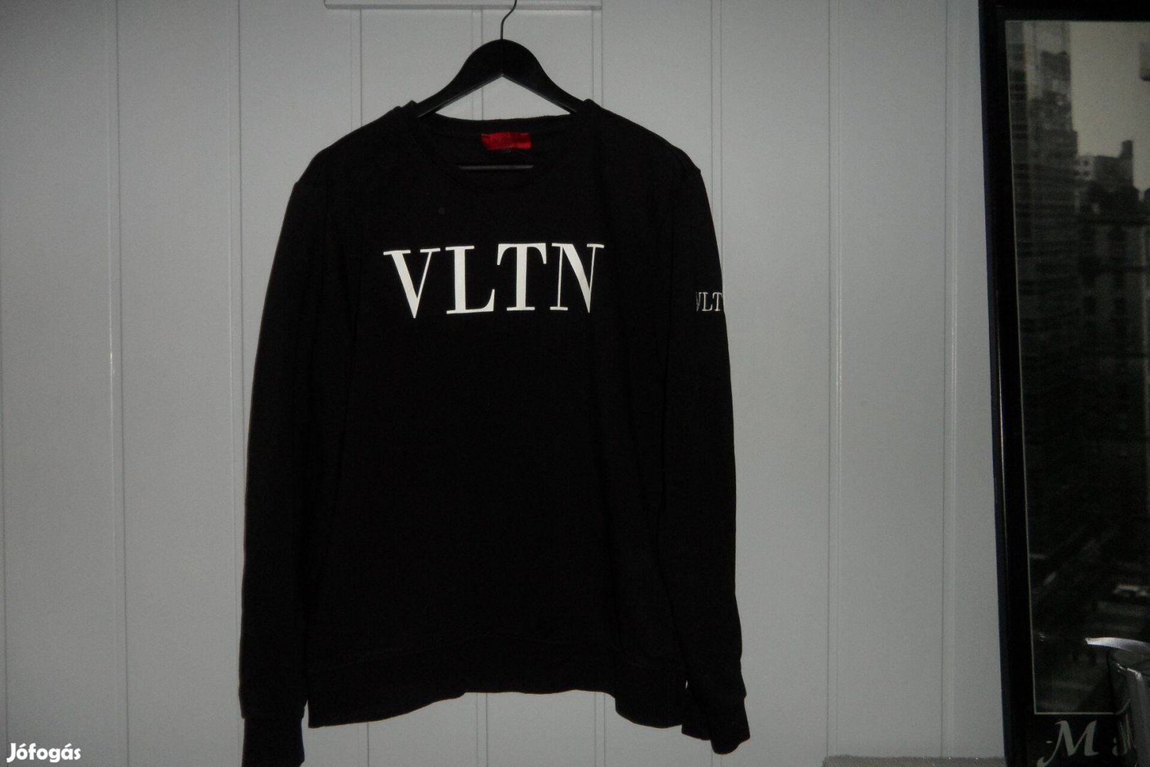 Valentino pamut pulóver - szabadidő felső L / XL méret