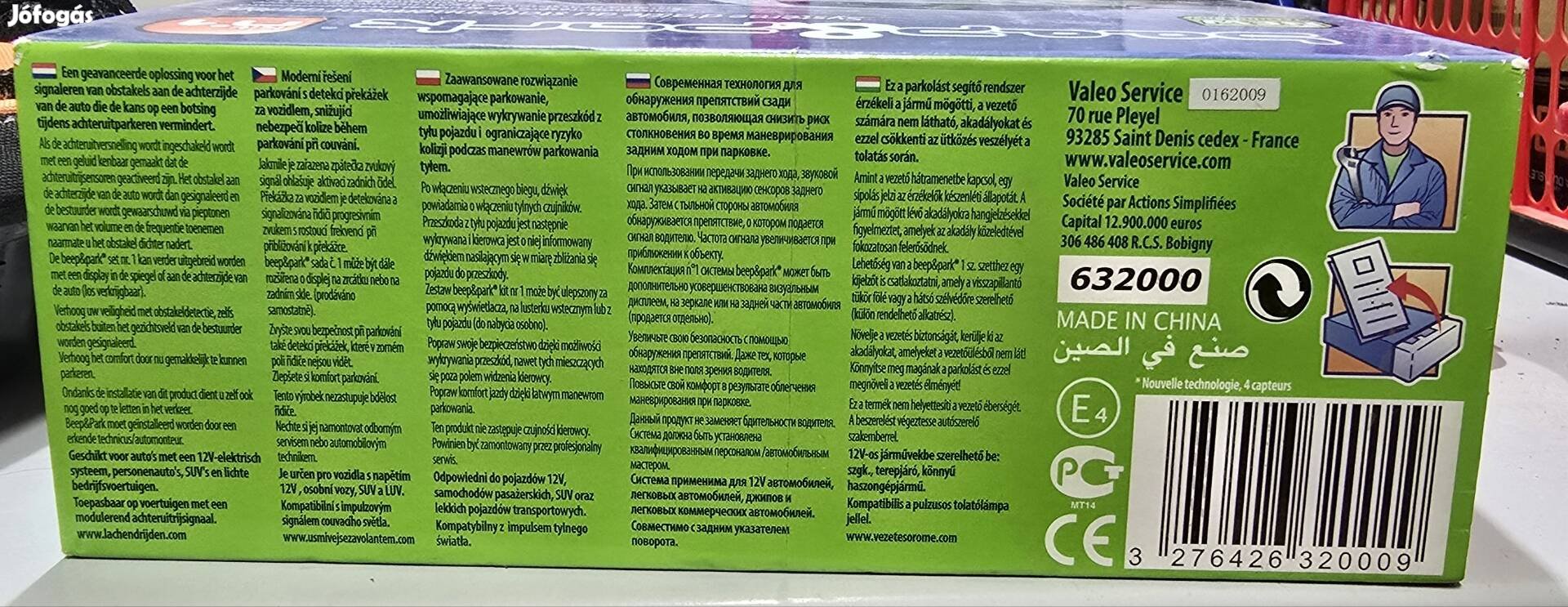 Valeo 632000 parkolóradar 
