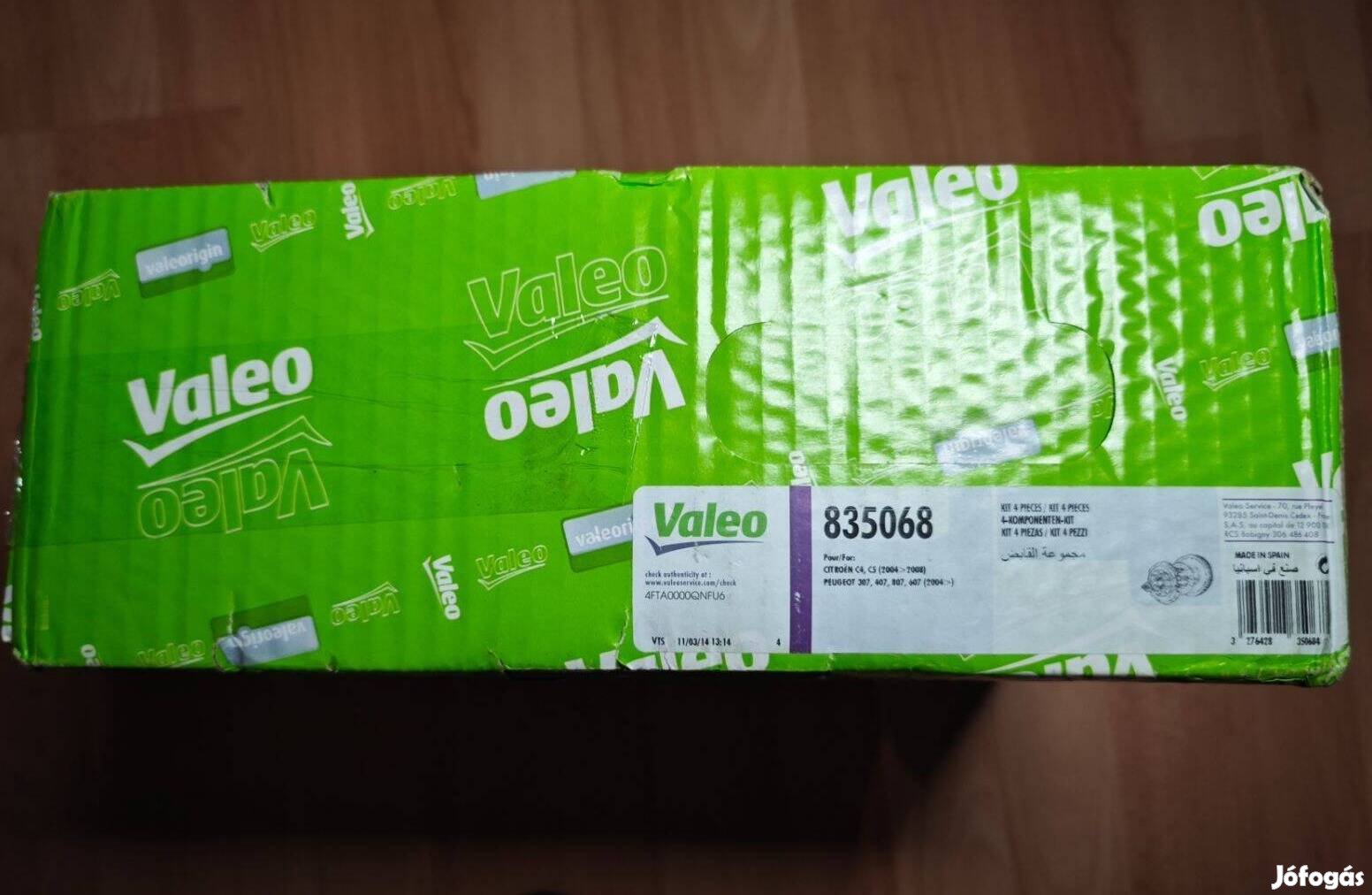 Valeo 835068 Kuplung szett, Lendkerékkel Komplett KIT Új eladó