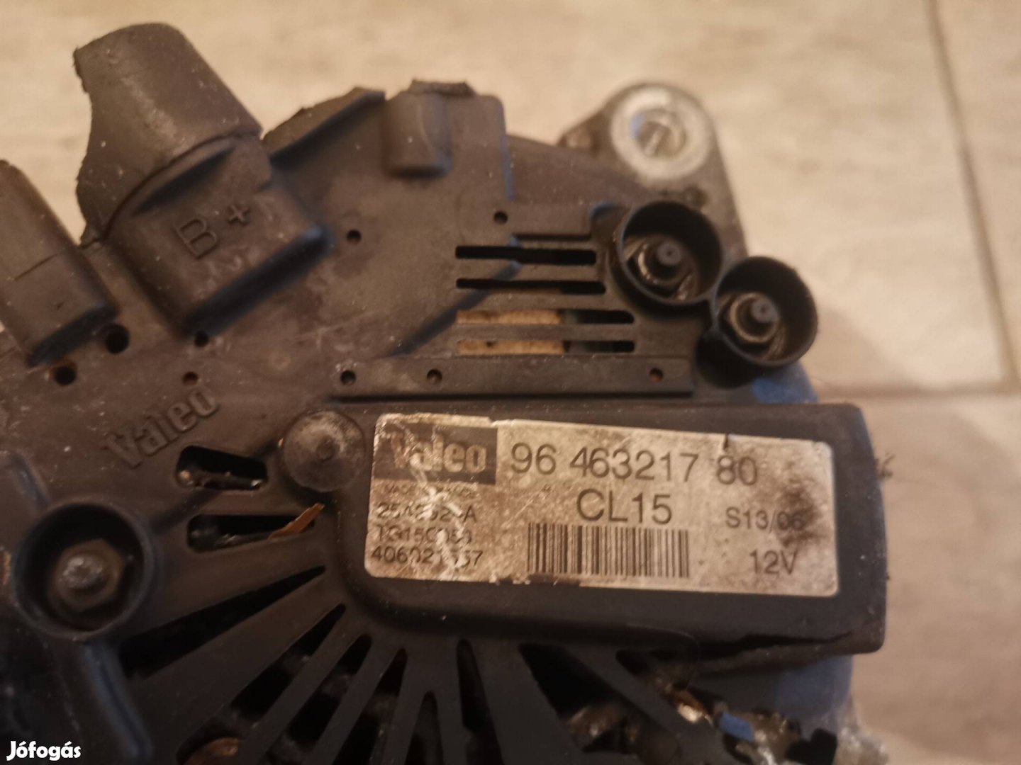 Valeo 96 463217 80 CL 15 Citroen generátor 