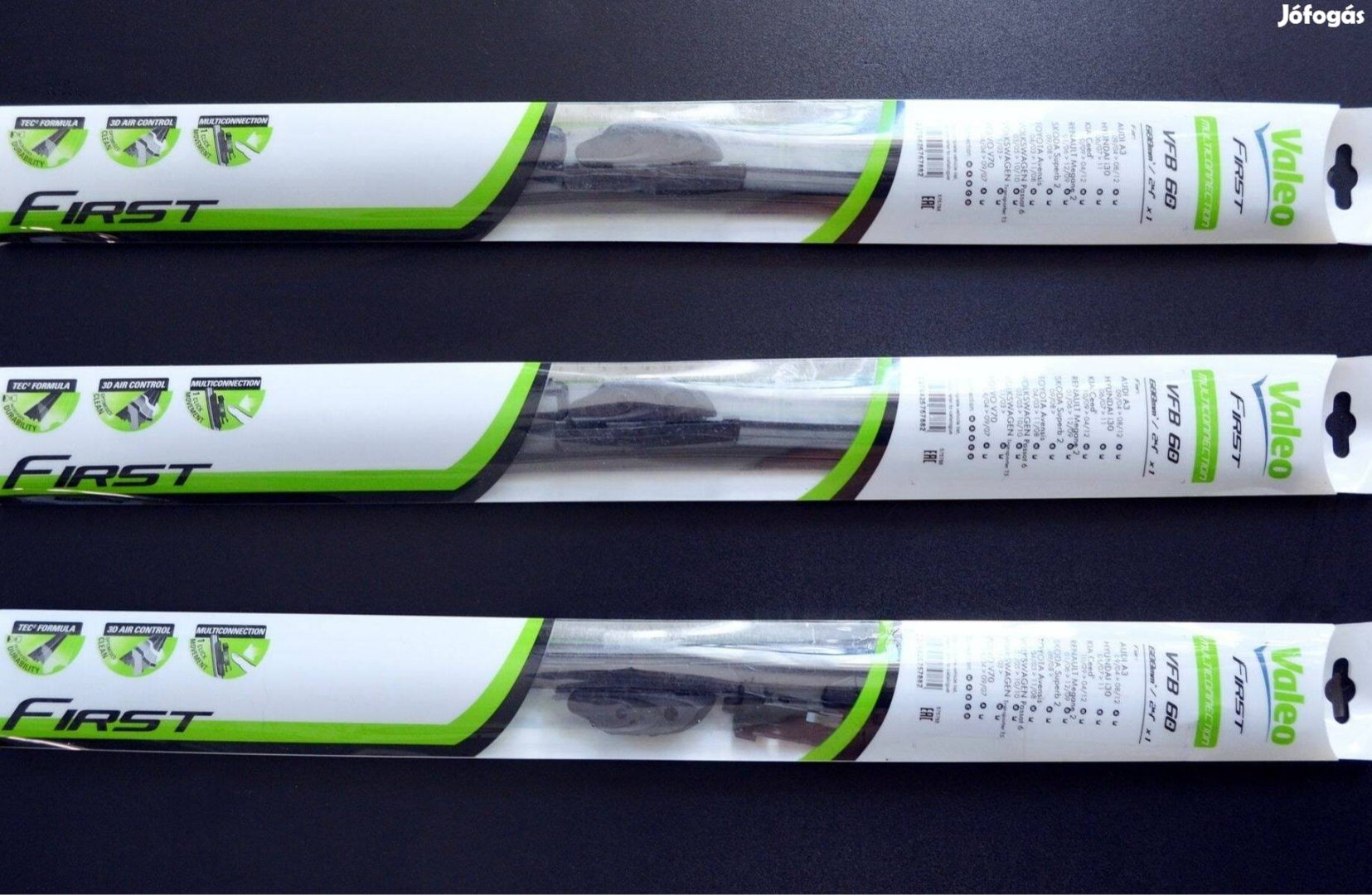 Valeo ablaktörlő lapát 600 mm - VFB 60 Cikkszám: 575788