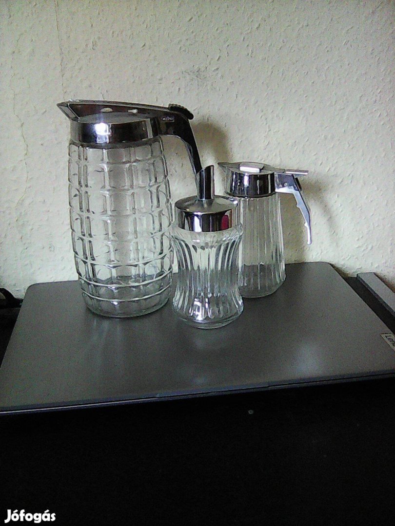 Valira 3 db rozsdamentes fém adagolók