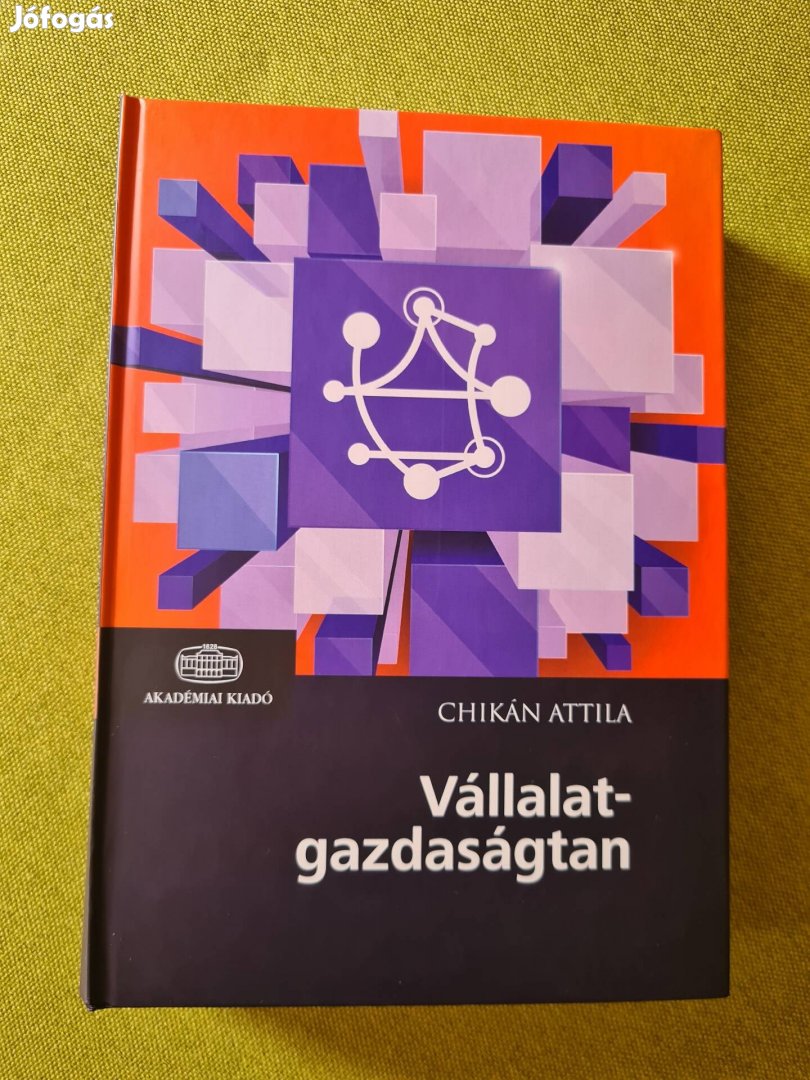 Vállalat-gazdaságtan könyv