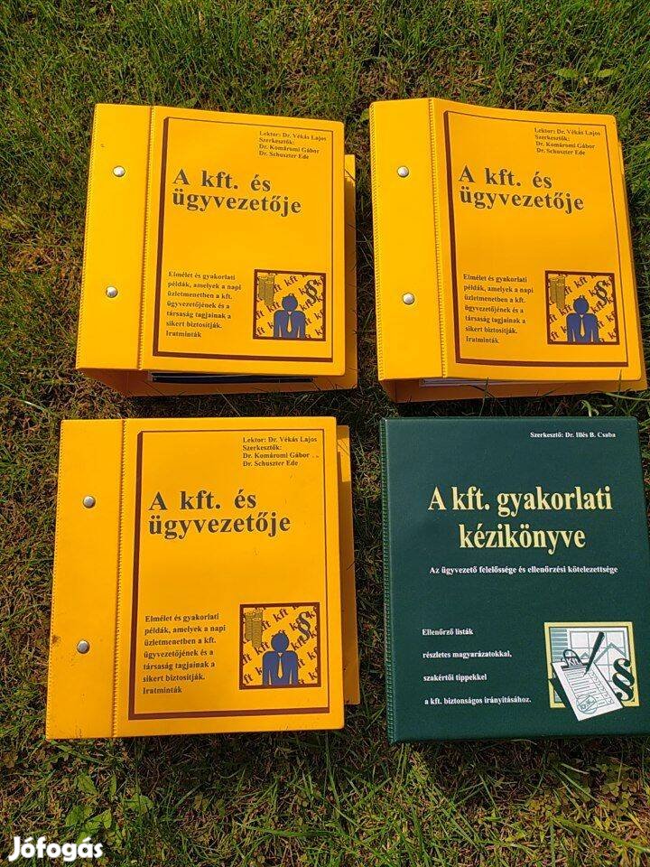 Vállalkozói sorozat könyvek