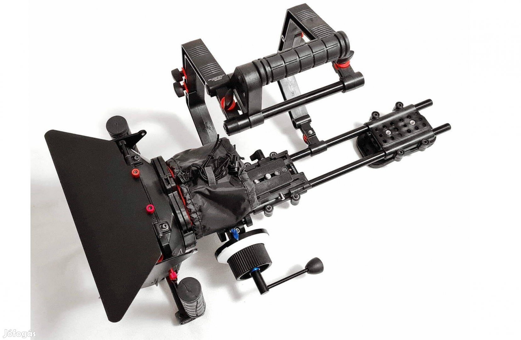 Válltartós kamera állvány shoulder rig + matte box +follow focus szett