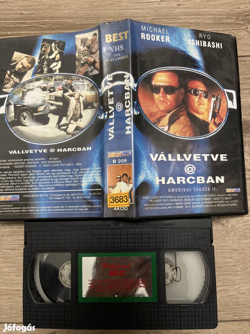 Vállvetve a harcban vhs 