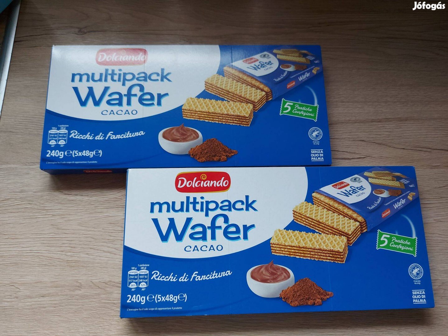 Valódi Olasz Multipack Kakaós Nápolyi 5 db/ Doboz