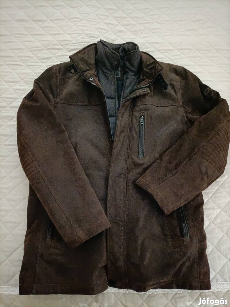 Valódi bőr ferfi kabát