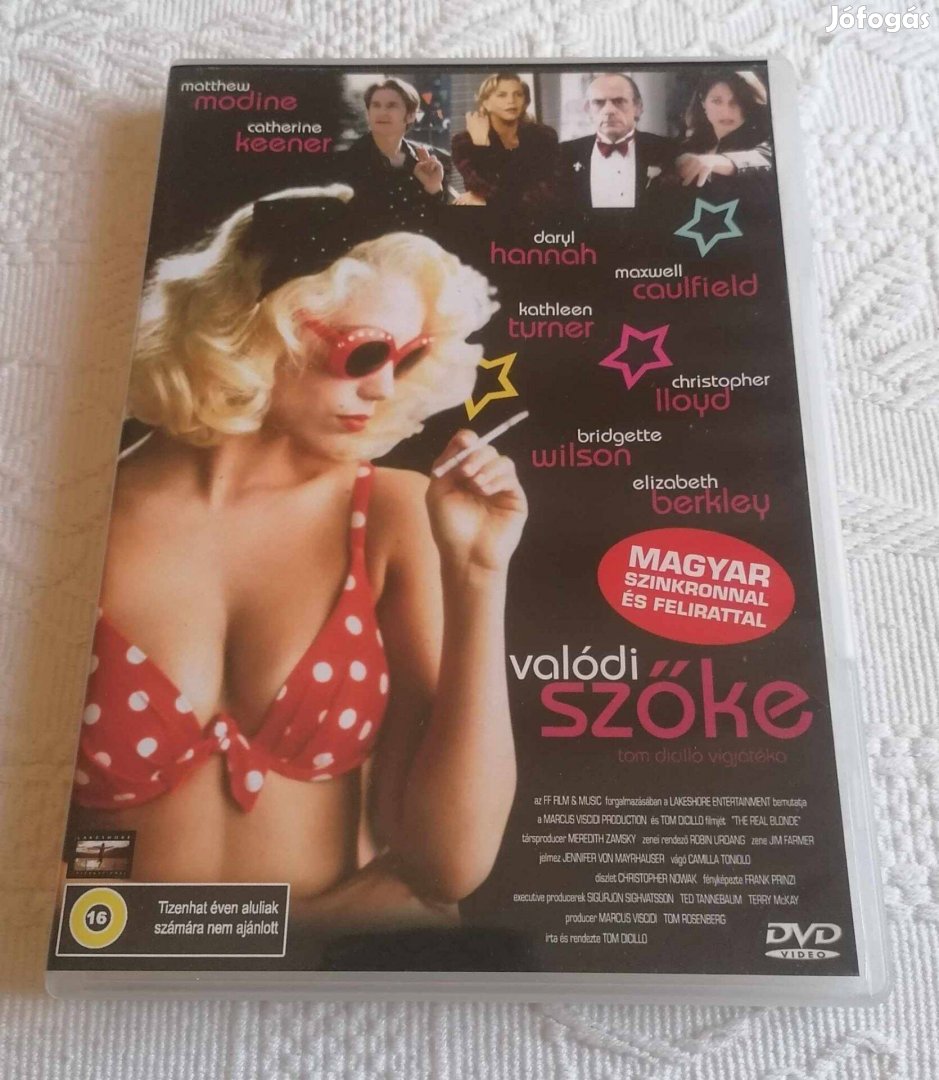 Valódi szőke DVD Film Romantikus Vígjáték Catherine Keener
