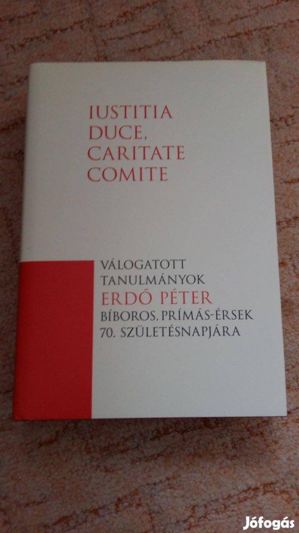 Válogatott tanulmányok Erdő Péter 70. születésnapjára Új könyv!