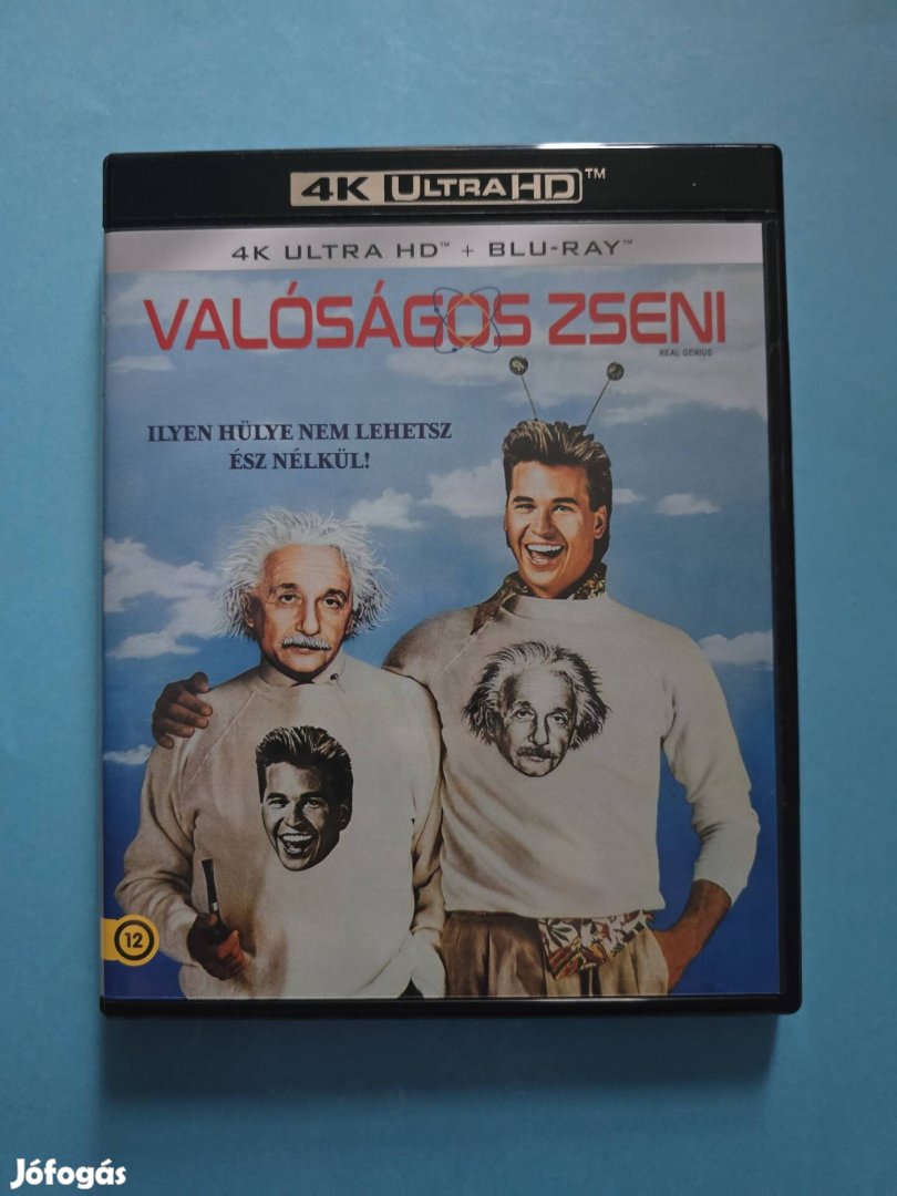 Valóságos zseni 4k (2bd) blu-ray