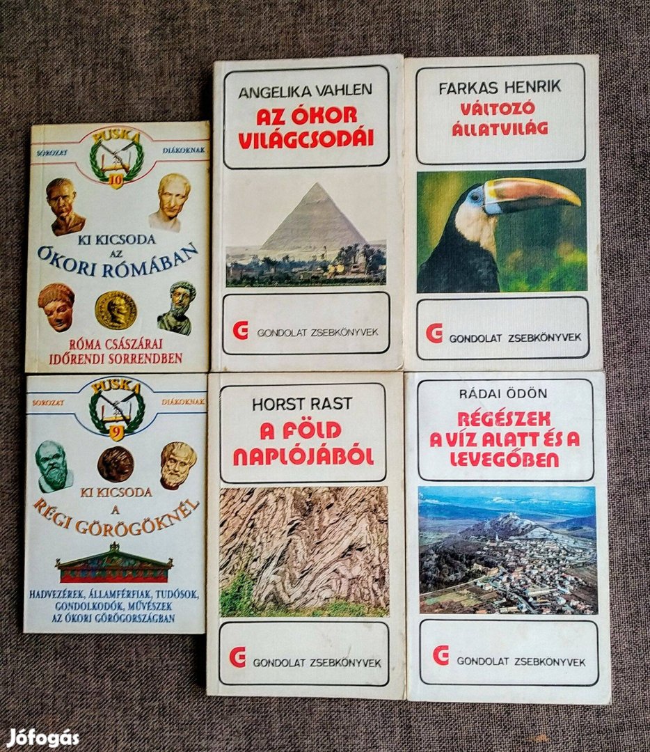 Változó állatvilág A Föld naplójából Gondolat zsebkönyvek