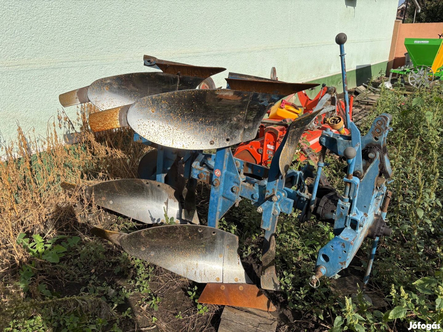 Váltva forgatós eke