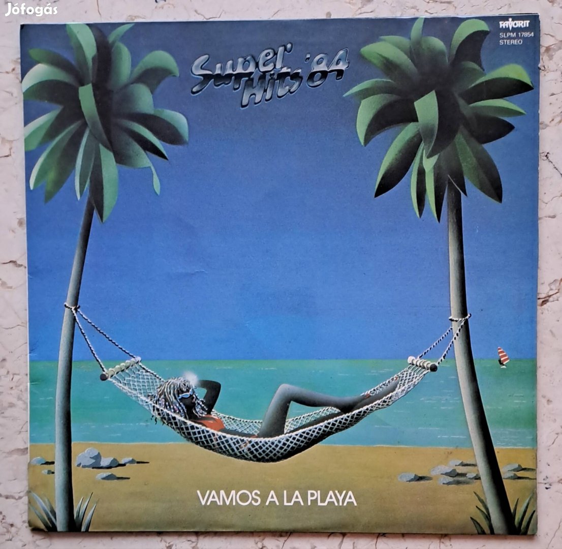 Vámos A'la Playa disco válogatás bakelit lemezen.