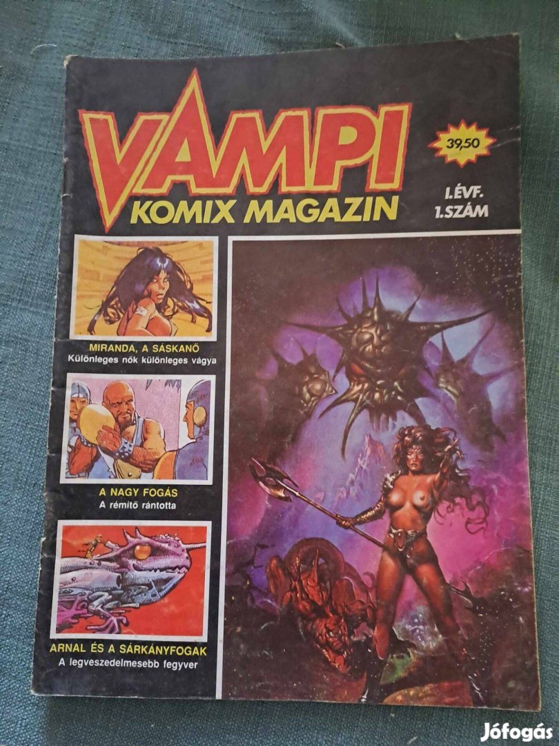 Vampi Komix magazin 1.évfolyam 1. szám