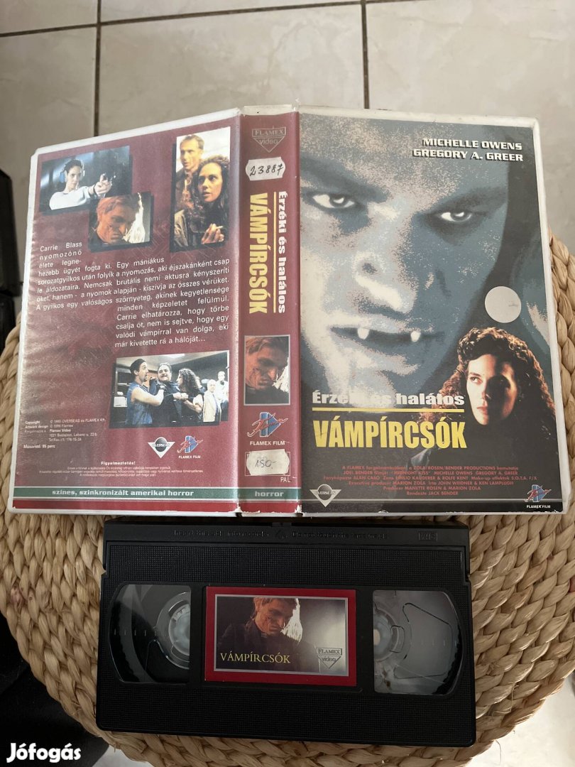 Vámpírcsók vhs film