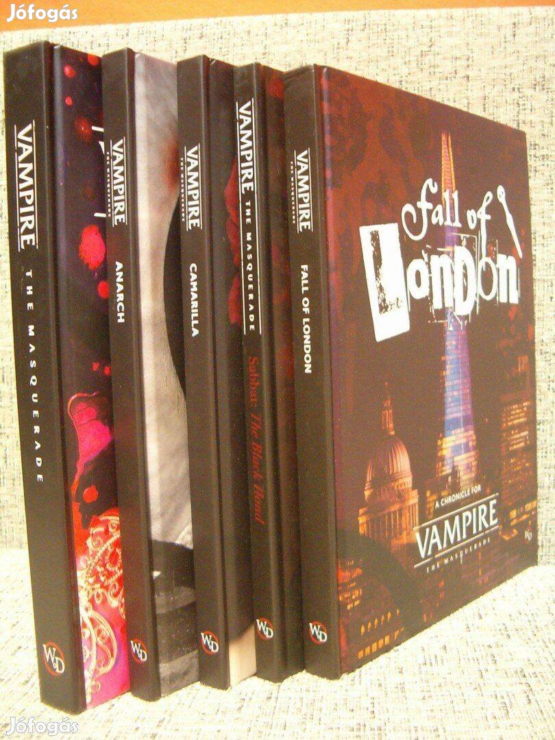 Vampire V5 szerepjáték angol, új