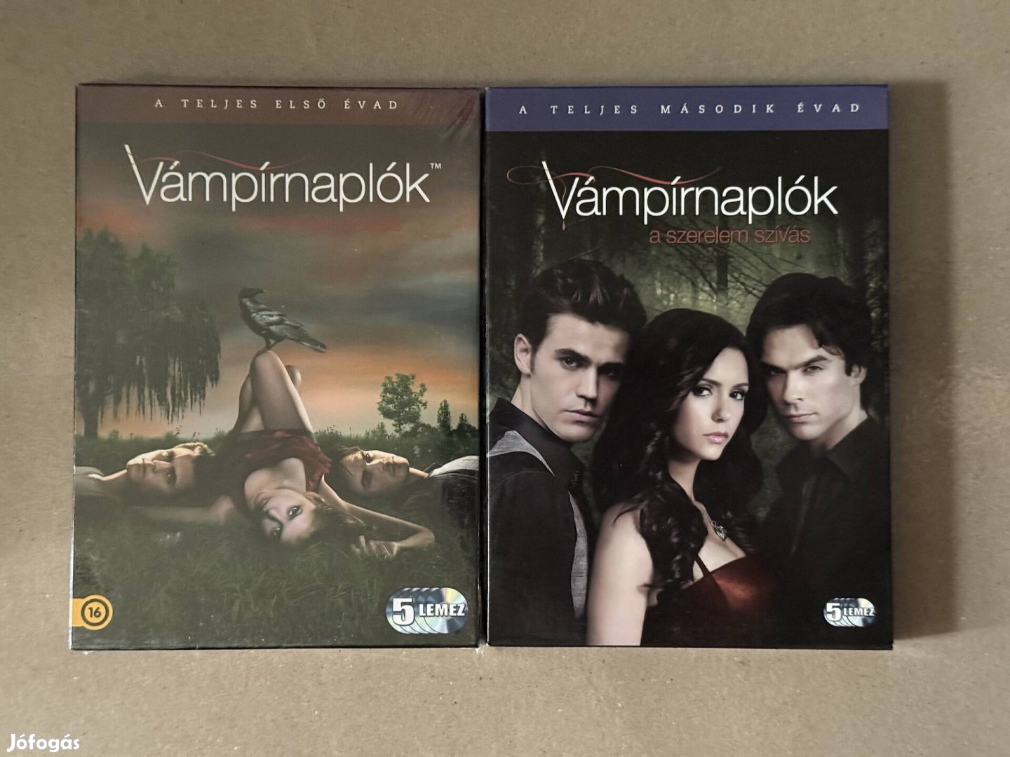Vámpírnaplók 1,2évad dvd