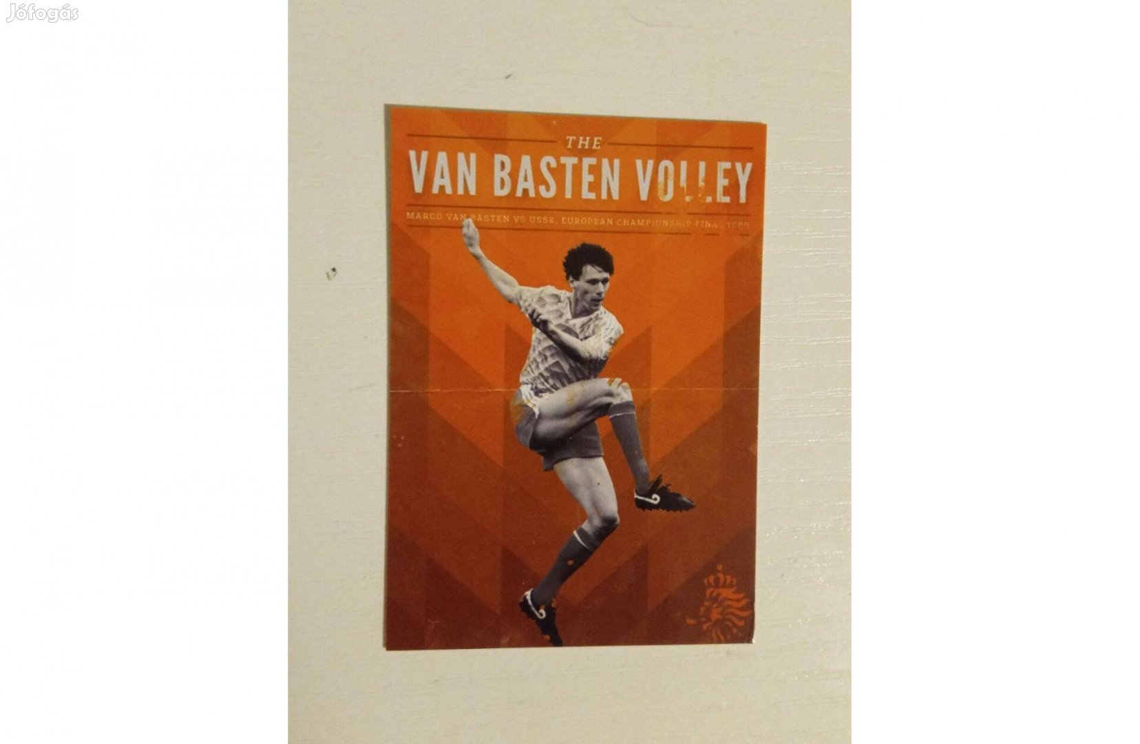 Van Basten (Hollandia) rajongói focis kártya